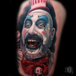 horroroftruant:  Tattoos by Nikko HurtadoAfter just a year of tattooing Nikko Hurtado did a tattoo that would change his career forever – a Batman color portrait. This was his first color portrait that he ever attempted and when it was complete the