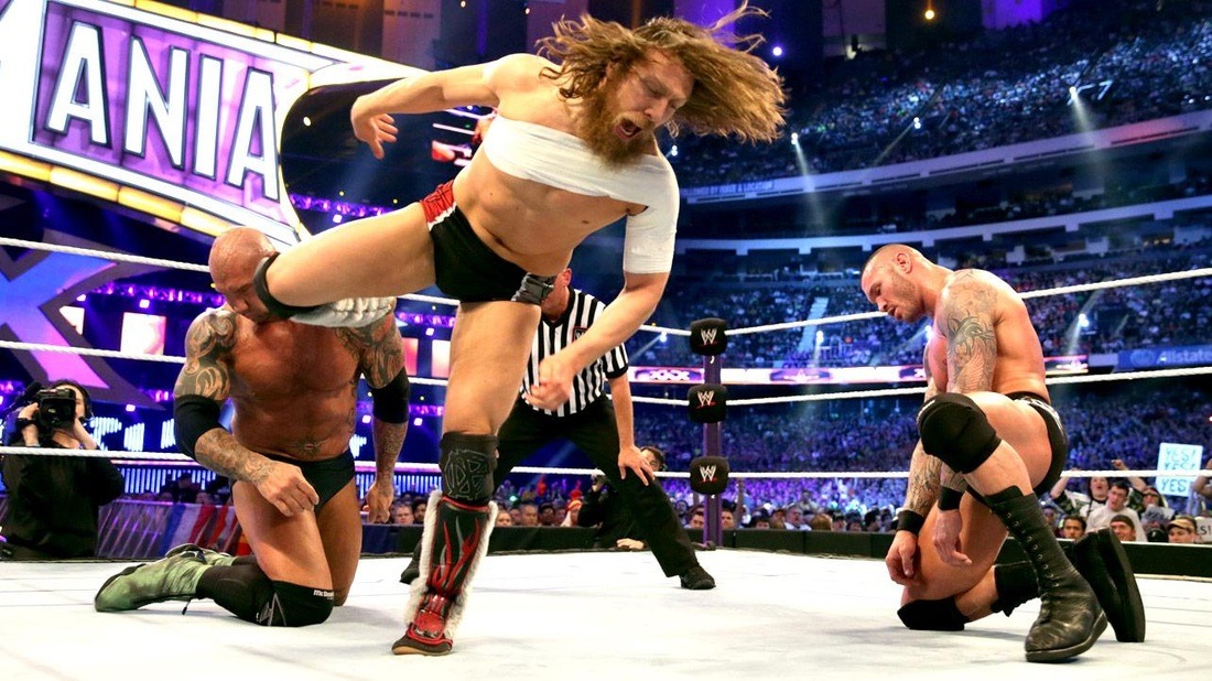 Daniel Bryan Vs Randy Orton Vs Batista Entry #133: Daniel Bryan vs Batista vs Randy Orton...