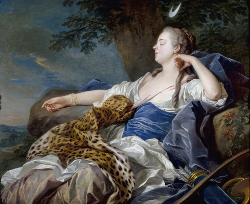 Diana in a LandscapeLouis-Michel Vanloo (French; 1707–1771)1739Oil on canvasMuseo Nacional del Prado