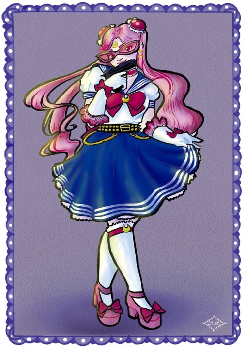 This was a FanArt I did for the Character Design Challenge when the topic was Sailor Moon. I got ins