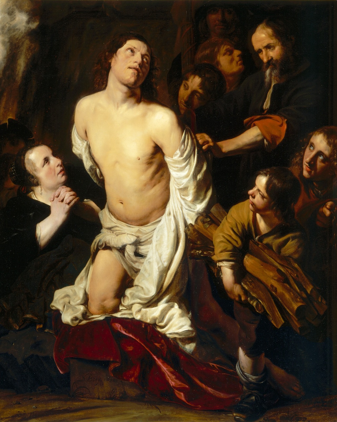 Salomon de Bray (Dutch, 1597-1664), Martyrdom of Saint Lawrence, 1652; oil on canvas,