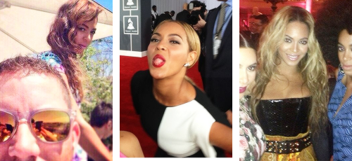 beyonseh:  Beyoncé x Various Selfies 