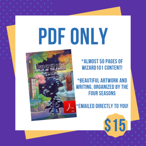 wizard101zine: wizard101zine:  A Year In The Spiral is a Wizard101, fan-based, 6 x 9 zine that is pe