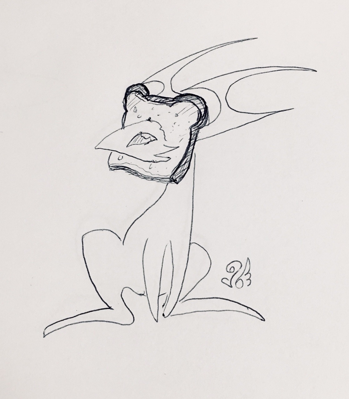 kingdomsaurushearts:  Vanitoast would be he type to put bread on his unversed. 