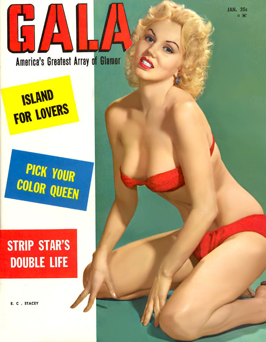 burleskateer: Ecstasy (aka. Charlotta Ball) graces the cover of ‘GALA’ magazine;