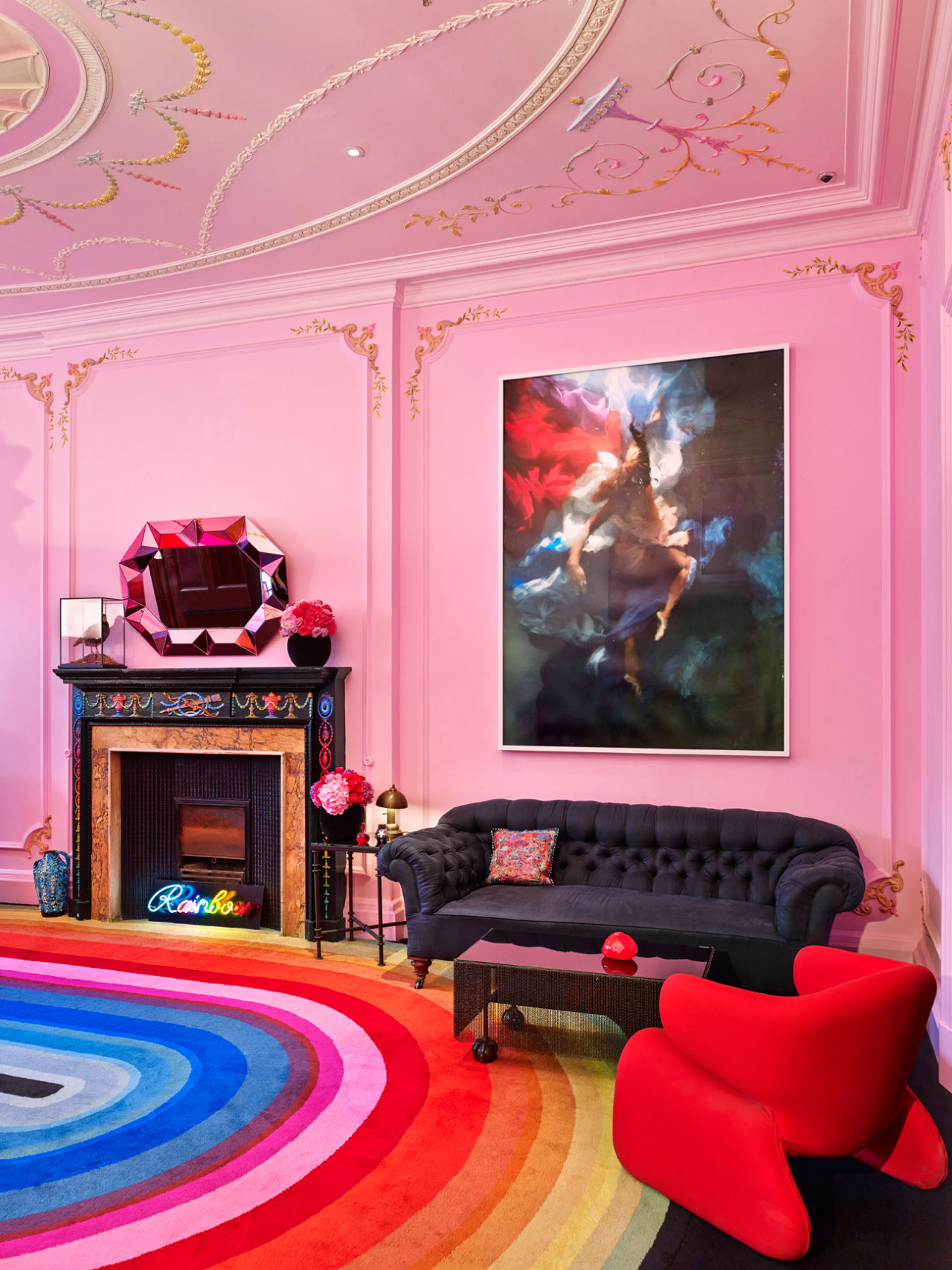 wmagazine:  Rainbow brights Photograph by Neil Gavin; W magazine August 2014. 