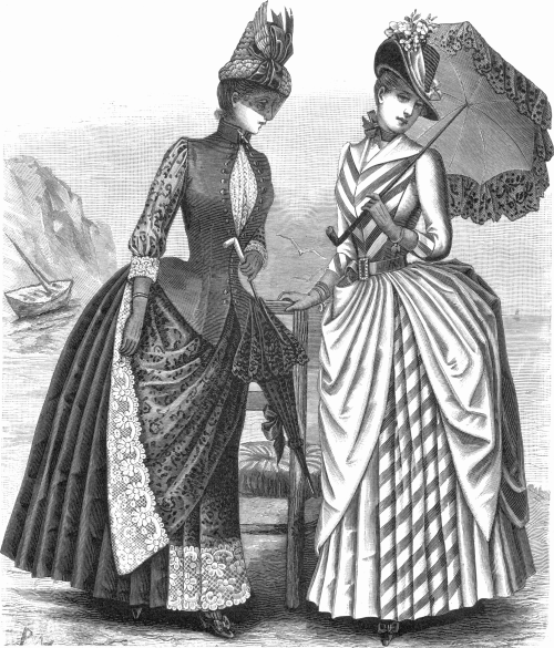 treselegant:La Mode Illustrée, 1887.