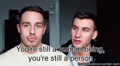 itsokaytoshine:  Jake and Christian’s advice on how to react when someone comes out! Video here!