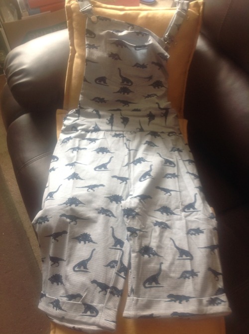 My lovely new Dino Adventure Dungarees I got from innocentdreams.co.ukThey are so soft, comf