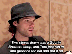 themegalosaurus:  Jared, Thomas and the mini Padafedora (video/tweet) 