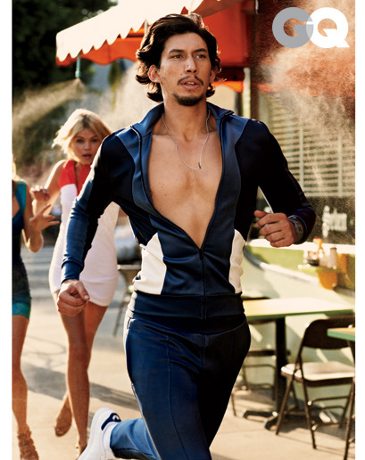 ificanchangetheworld:  I’d run after Adam Driver.  The GQ &amp; A: Adam Driver