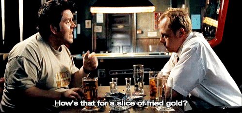 plagueofinsects-deactivated2013:  Shaun of the Dead Easter Egg: Ed tells you the whole plot. 