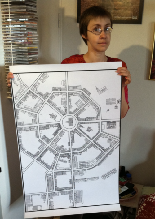 The City Artist Is Ready. The Invitation To Color Your Feelings About Your Home Town Is Extended To All