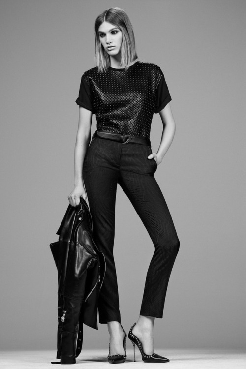 designerleather: Irina Nikolaeva for Versace Pre-Fall 2014