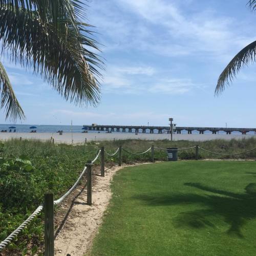 What a beautiful day for a beach site visit! #beachwedding #pompanobeach #loveisinthedetailsed #sout