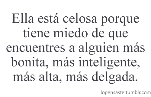 ...al final del día, uno siempre está solo.