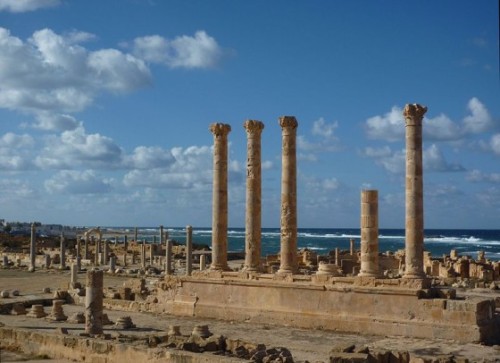 ancientromebuildings: Temple of Juppiter Sabratha, Libya