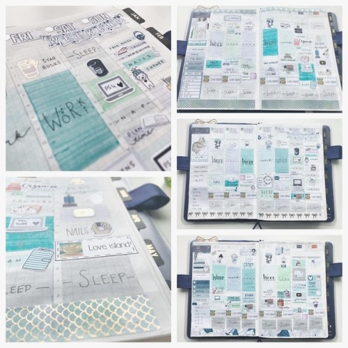 I don’t use Erin Condren kits for a conventional weekly spread because I use a hobonichi so wanted t