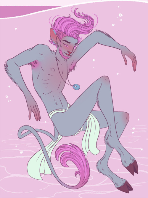 accidentally made Caduceus super hot  ¯\_(ツ)_/¯  here’s another critrole swimsuit