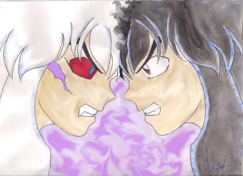 InuKag Week Day 2 Reflection // Purple.I know I’m a little late to the event, but I wanted to 