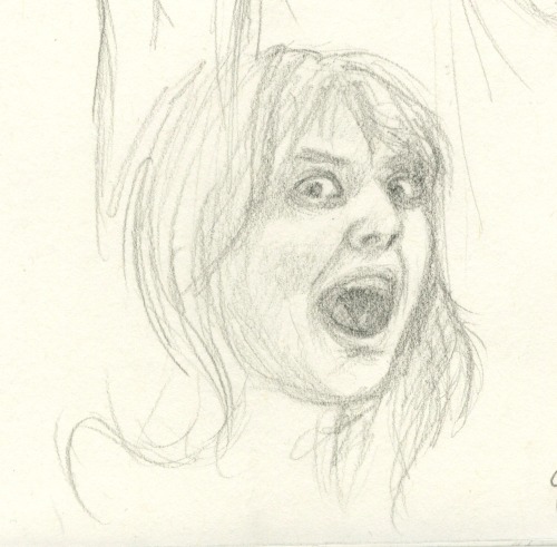 This is the last of the drawing spam for today. My sketchbooks are about 80% tiny faces, and the res