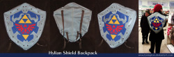 tavington:  Hylian Shield backpack by *tavington 