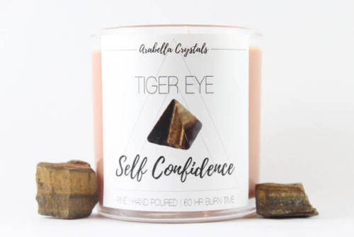 sosuperawesome:  Crystal Candles, by Arabella Crystals on Etsy  See our ‘candles’ tag 