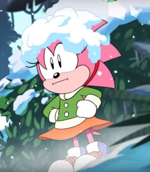 screenshotshellyeah:From: Sonic Mania Adventures Part 6(Yeah, Classic Amy is in the short)(Sí