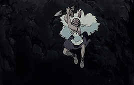 Our laws forbid us from watching you go, Ashitaka.Whatever comes to pass now, you are dead to us for