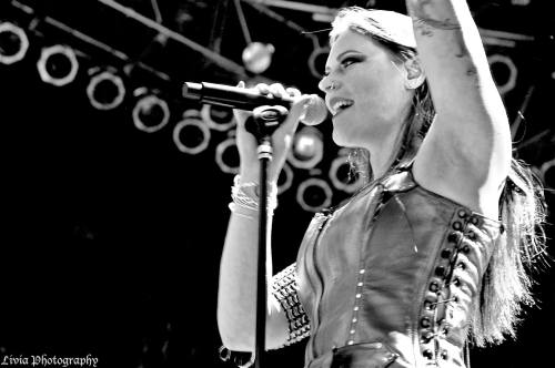 Floor Jansen of ReVamp live in Chicago  See More at: © Visual Massacre Webz