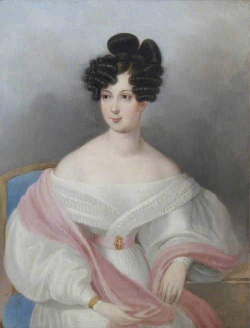 Countess Claudine Rhédey von Kis-Rhéde, Countess von Hohenstein (baptised on 21 September 1812 - 1 O