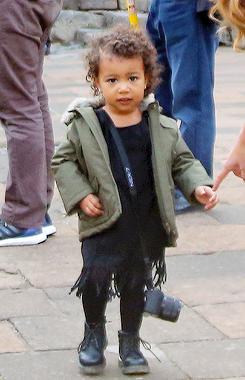 damnedblackbeauty:  celebritiesofcolor:  North West in Armenia  I’m so happy they didn’t scrape her hair into those ponytails 😍  I wonder if northwest will get as much shit about her hair as blue