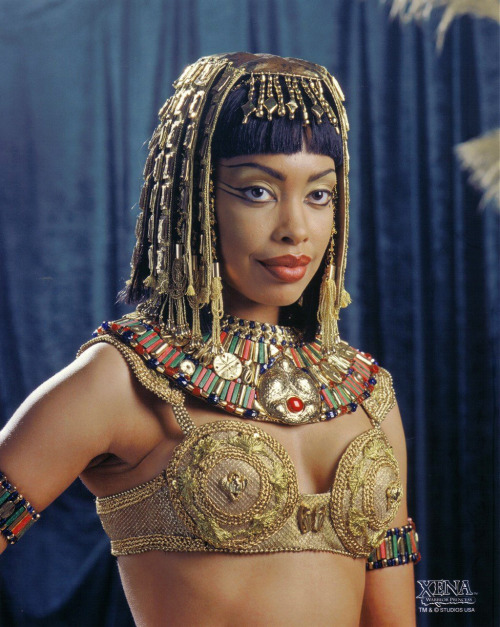 throwbackmovie: Gina Torres as Cleopatra in the TV series XENA: WARRIOR PRINCESS – 1997