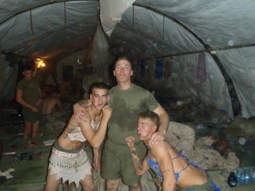 Pursuit Of Uniformed Men