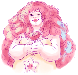 melnathea:  Rose quartz is good 