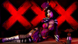 lordaardvarksfm:  With Love &amp; TitsImgur album (10 images; 2160p)Nothing fancy, just showing off Moxxi. Credits to Haku for the high-resolution eye textures, and 1kmspaint for the snazzy-as-fuck body texture.