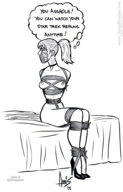 hogtied-jenny:  How many of them are your fantacy?