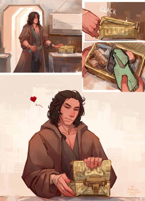 A precious giftFlip flops are a currency on Jakku, no I didn’t make that up it’s canon it makes sens