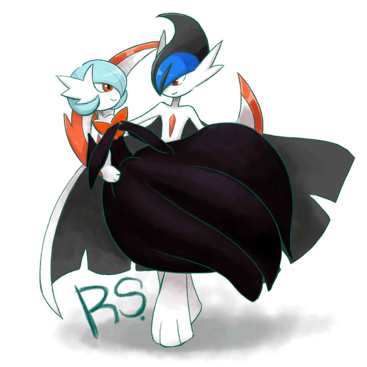 MedievalStoryShipping — Shiny Mega Gardevoir and Mega Gallade