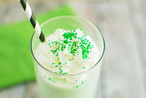 Homemade Shamrock Shake (by fakeginger)