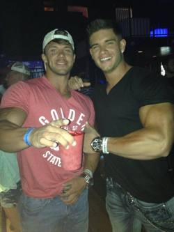 buckpirate14: studposse:  friendly football studs at spring break  Wow jock studs! 