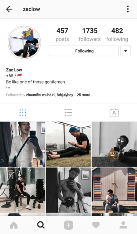 assman-69: ashamim:  Follow him on instagram .. zac low  Handsome Guy.. Stay bedok..  He into group 