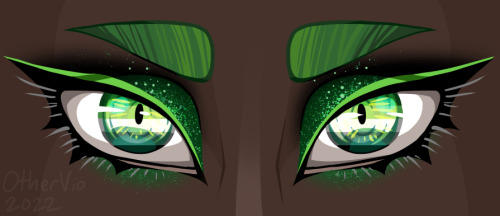 othervio: I found an old scribble in my files that had the ace flag inside a pair of eyes- I decided