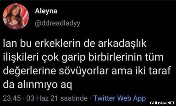 Aleyna @ddreadladyy lan bu...