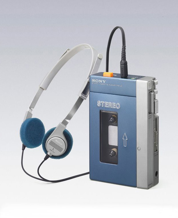 design-is-fine:  Sony Walkman TPS-L2, portable stereo cassette player, 1979. Japan.