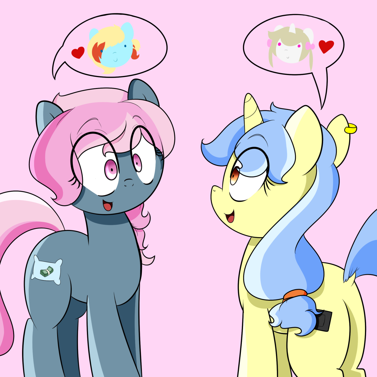 askviewingpleasure:I think they’re both cute tbh. ___ Ayy, check out @juicy-honey,