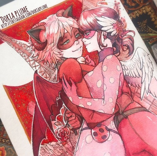 doria-plume: Well I drew some Miraculous stuff this year for Inktober and I regret nothing~ (*&acut