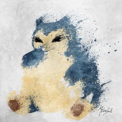 geeksngamers:  Pokemon Splatter Portraits - by Melissa Smith Follow her on Tumblr | Facebook and watch as she tries to do all 151 Pokemon! Available for sale at Redbubble | Society6 
