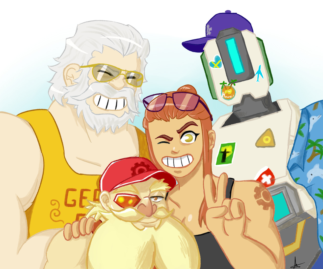 herohammond:Family vacation! i already love brigitte