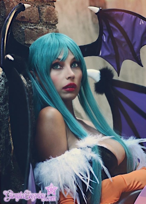 Porn photo sexynerdgirls:  Morrigan Vampire Savior Darkstalkers,yes